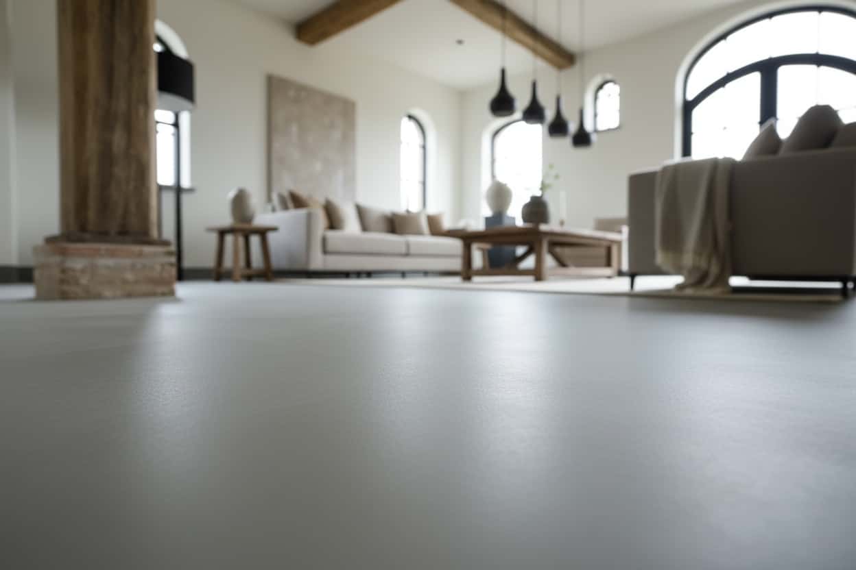 Iqon Lava Gietvloer Woonkamer Detail Web